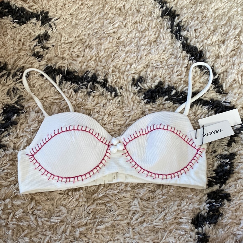 Marysia bikini top nwt